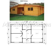 Kit casa de madera Modelo Kristi  Catálogo ~ ' ' ~ project.pro_name